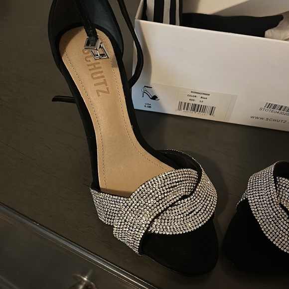 Brand new Schutz rhinestone shoes - Picture 2 of 4